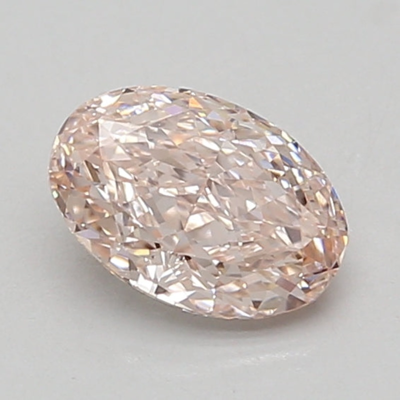 1.17 Ct Oval Lab Diamond  Fancy Pink  VS1   IGI
