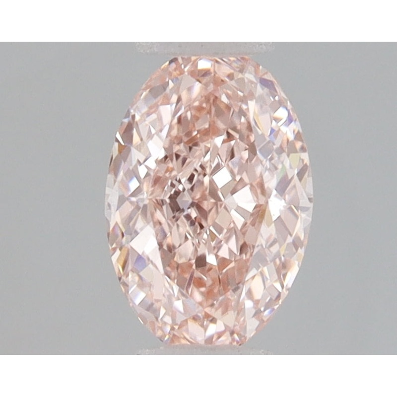 1.22 Ct Oval Lab Diamond  Fancy Intense Pink  VS1   IGI