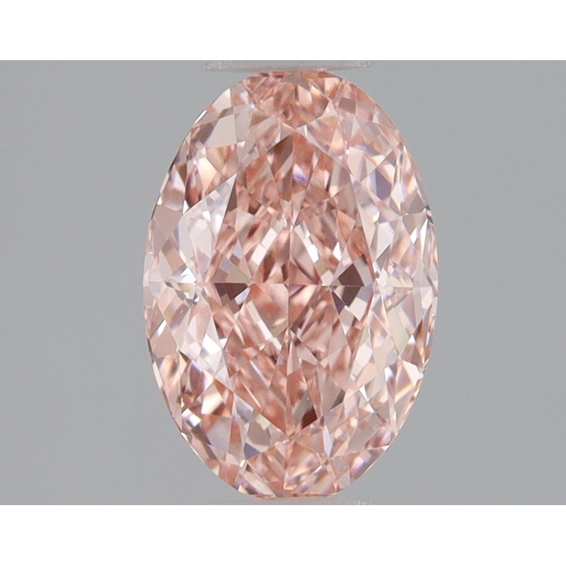 1.44 Ct Oval Lab Diamond  Fancy Vivid Pink  VS1   IGI