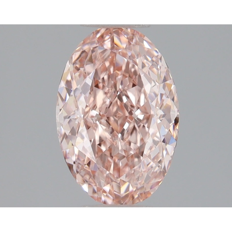 1.47 Ct Oval Lab Diamond  Fancy Vivid Pink  VVS2   IGI