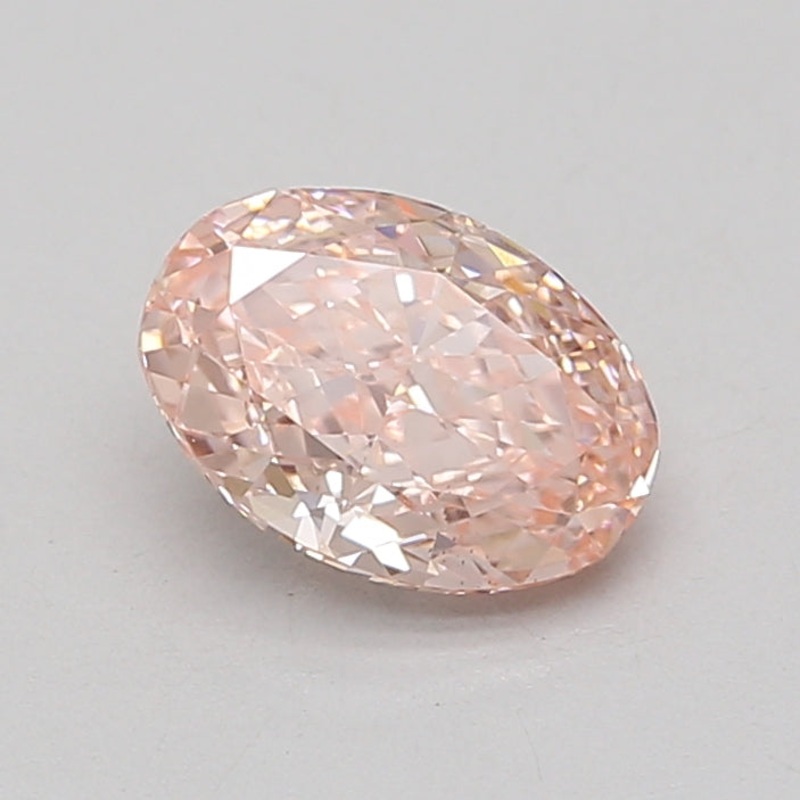 1.58 Ct Oval Lab Diamond  Fancy Intense Pink  VS2   IGI