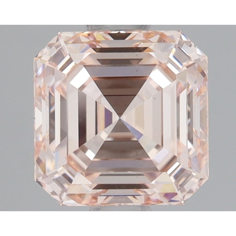 1.59 Ct Sq.emerald Lab Diamond  Fancy Pink  VS2   IGI