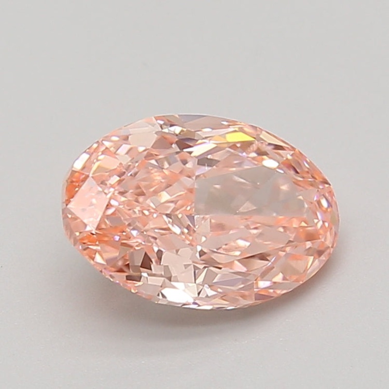 1.95 Ct Oval Lab Diamond  Fancy Vivid Pink  VS2   IGI