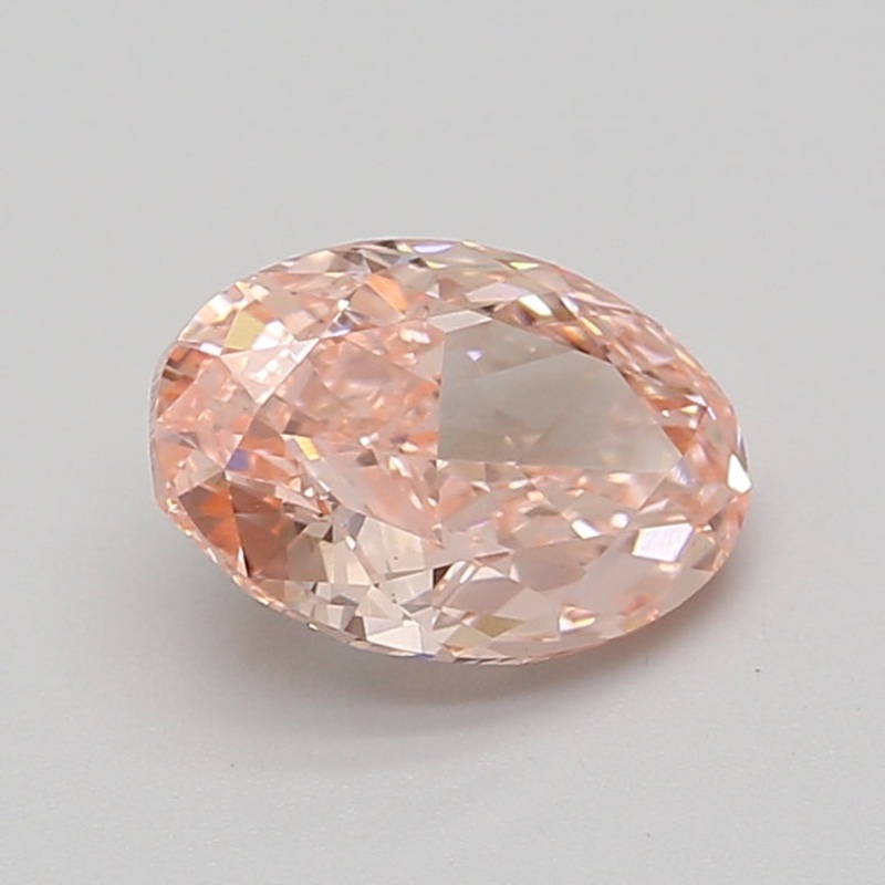 2.29 Ct Oval Lab Diamond  Fancy Vivid Pink  VS1   IGI
