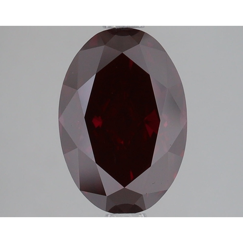 2.39 Ct Oval Lab Diamond  Fancy Deep Pink  VS2   IGI