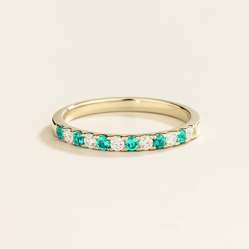 Salto White Gold Ring In Paraiba sapphire & Diamond