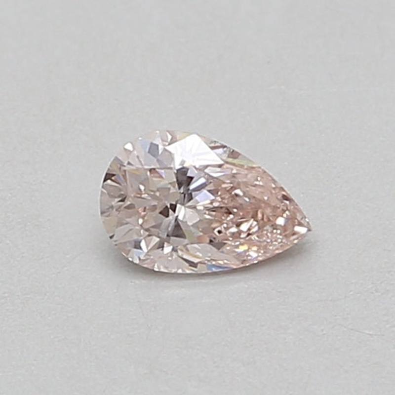 0.35 Ct Pear Lab Diamond  Fancy Light Pink  VS2   IGI
