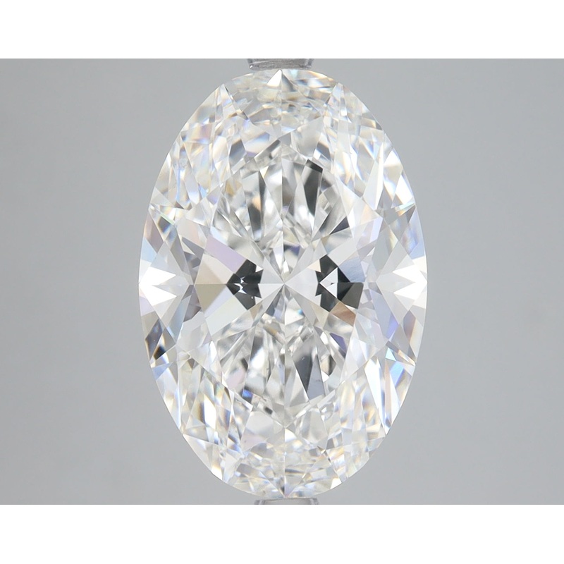 6.03 Ct Oval Lab Diamond  F  VS1   IGI