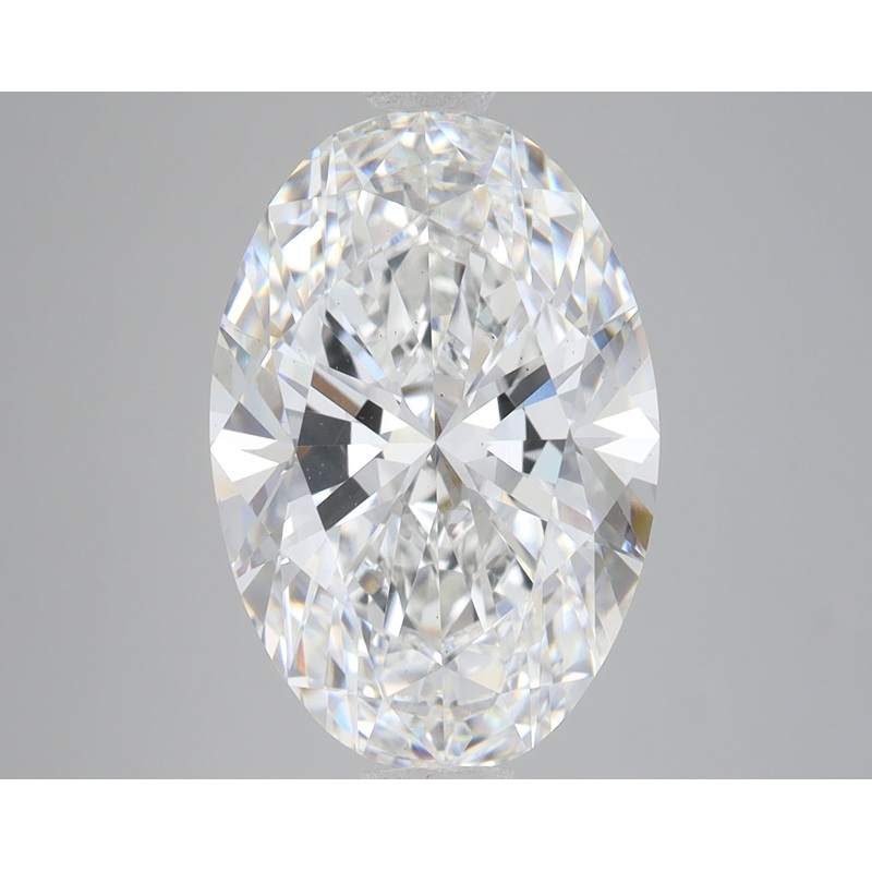 6.03 Ct Oval Lab Diamond  F  VS2   IGI