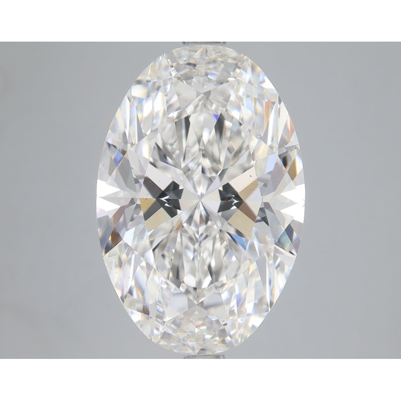7.03 Ct Oval Lab Diamond  F  VS2   IGI