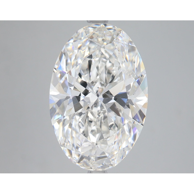 7.09 Ct Oval Lab Diamond  F  VS2   IGI