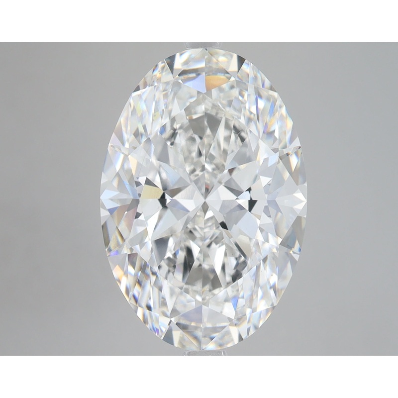 8.09 Ct Oval Lab Diamond  F  VS1   IGI