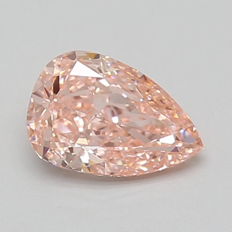 1.03 Ct Pear Lab Diamond  Fancy Vivid Pink  VS1   IGI