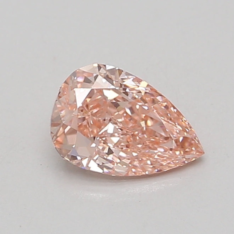 1.05 Ct Pear Lab Diamond  Fancy Vivid Pink  VS1   IGI