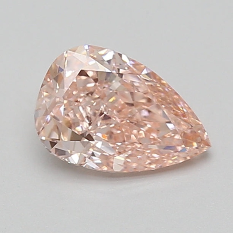 1.09 Ct Pear Lab Diamond  Fancy Vivid Pink  VS1   IGI