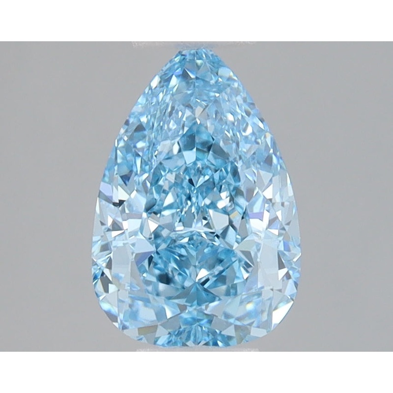 1.49 Ct Pear Lab Diamond  Fancy Vivid Blue  VVS2   IGI