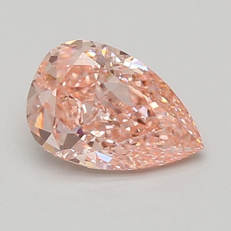 1.5 Ct Pear Lab Diamond  Fancy Vivid Pink  VS1   IGI