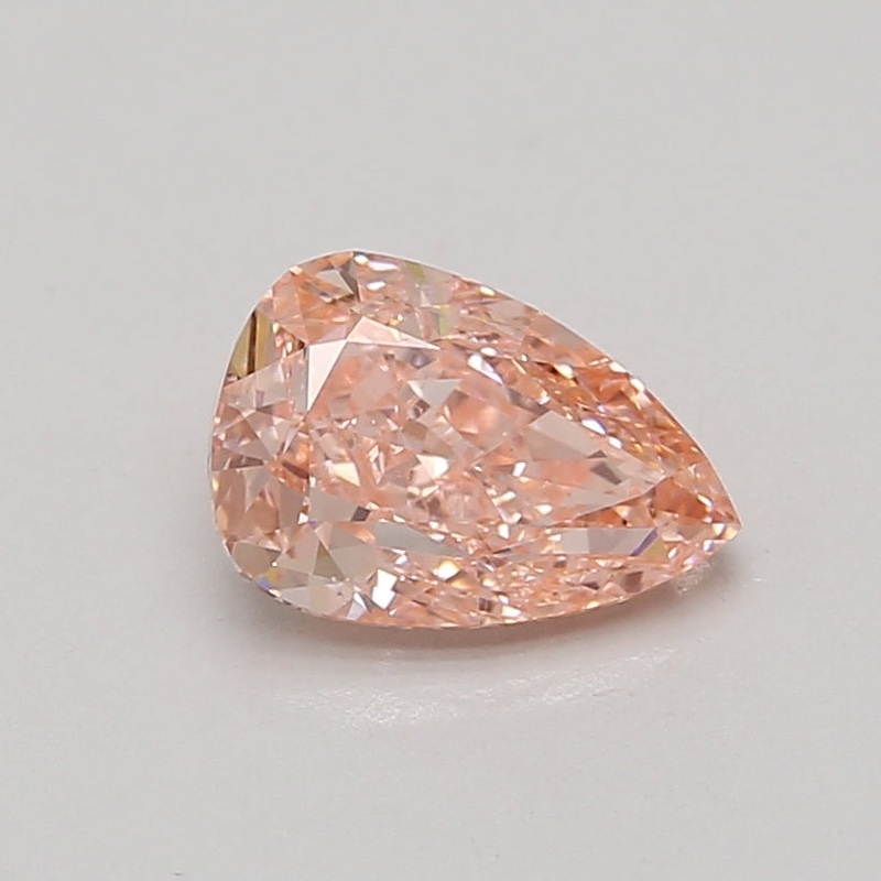 1.7 Ct Pear Lab Diamond  Fancy Vivid Pink  VS2   IGI