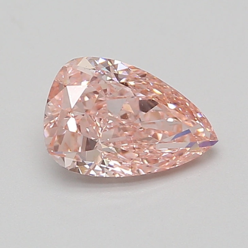 1.71 Ct Pear Lab Diamond  Fancy Vivid Pink  VS1   IGI