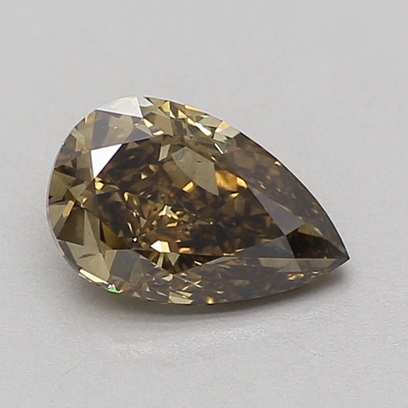 1.84 Ct Pear Lab Diamond  Fancy Gray Yellow  VS2   IGI