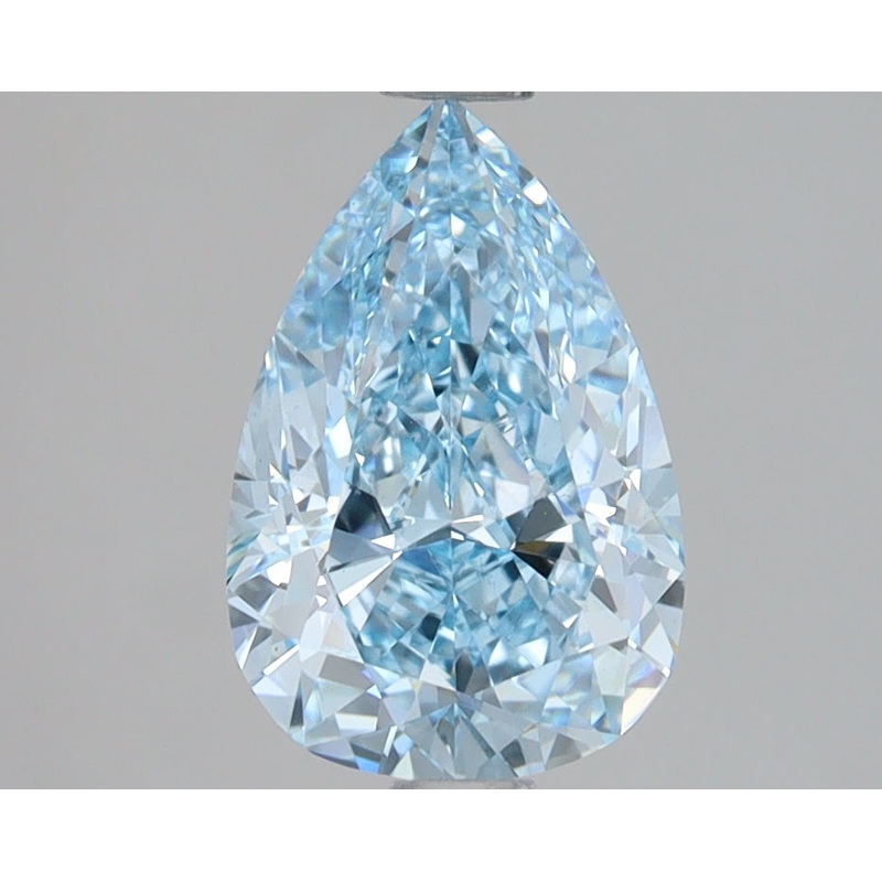 1.91 Ct Pear Lab Diamond  Fancy Vivid Blue  VS2   IGI