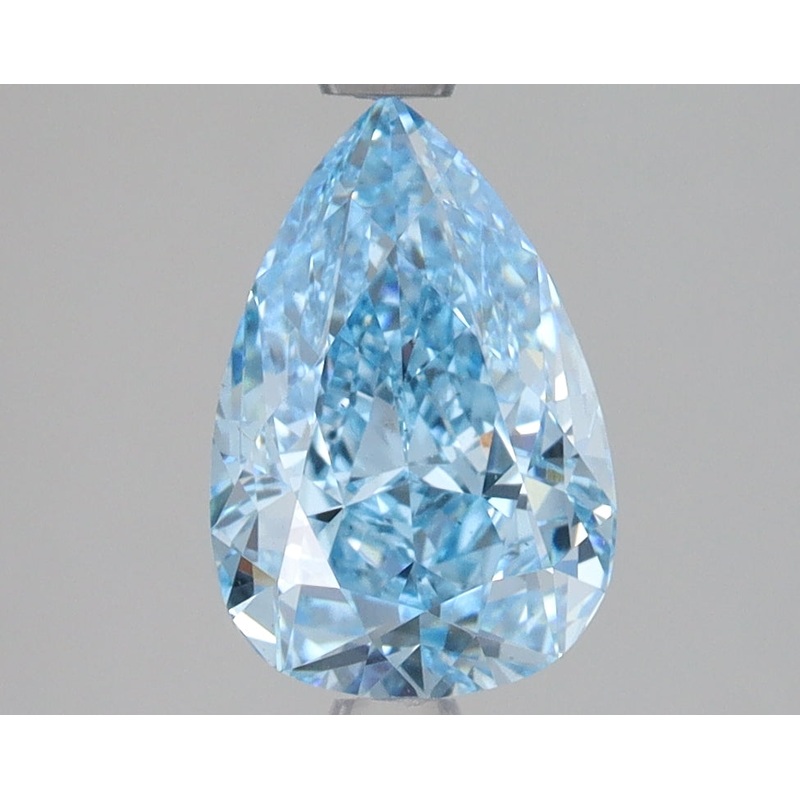 2.01 Ct Pear Lab Diamond  Fancy Vivid Blue  VS2   IGI