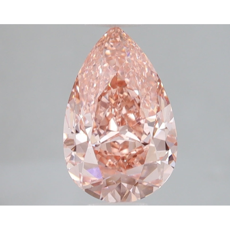 2.01 Ct Pear Lab Diamond  Fancy Vivid Pink  VS2   IGI