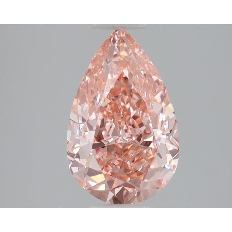 2 Ct Pear Lab Diamond  Fancy Vivid Pink  VS2   IGI