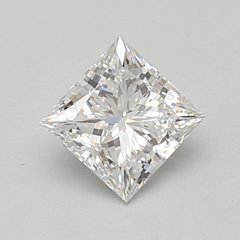 0.7 Ct Princess Lab Diamond  D  VS1   IGI