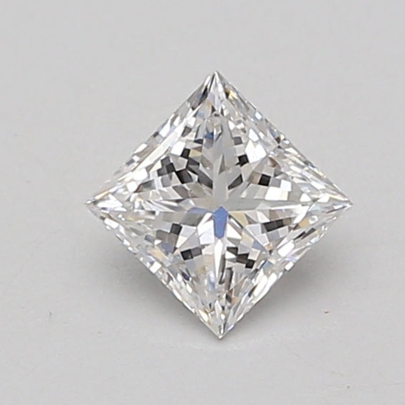 0.7 Ct Princess Lab Diamond  D  VS2   IGI