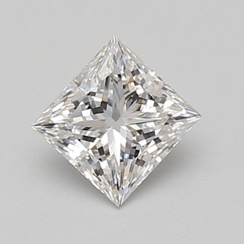 0.71 Ct Princess Lab Diamond  D  VS1   IGI