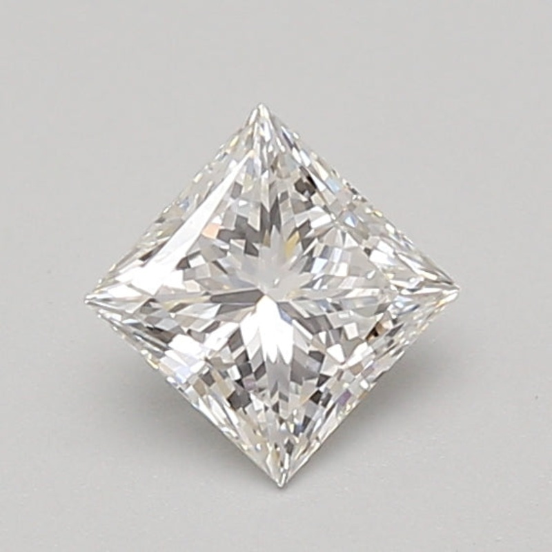 0.71 Ct Princess Lab Diamond  F  VVS2   IGI
