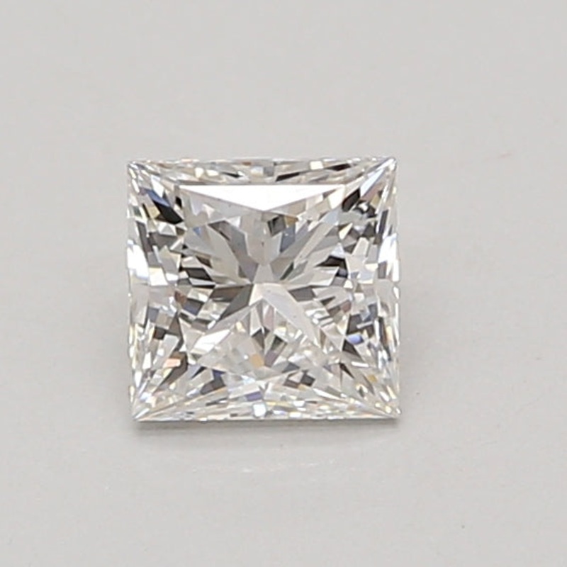 0.72 Ct Princess Lab Diamond  E  VS2   IGI