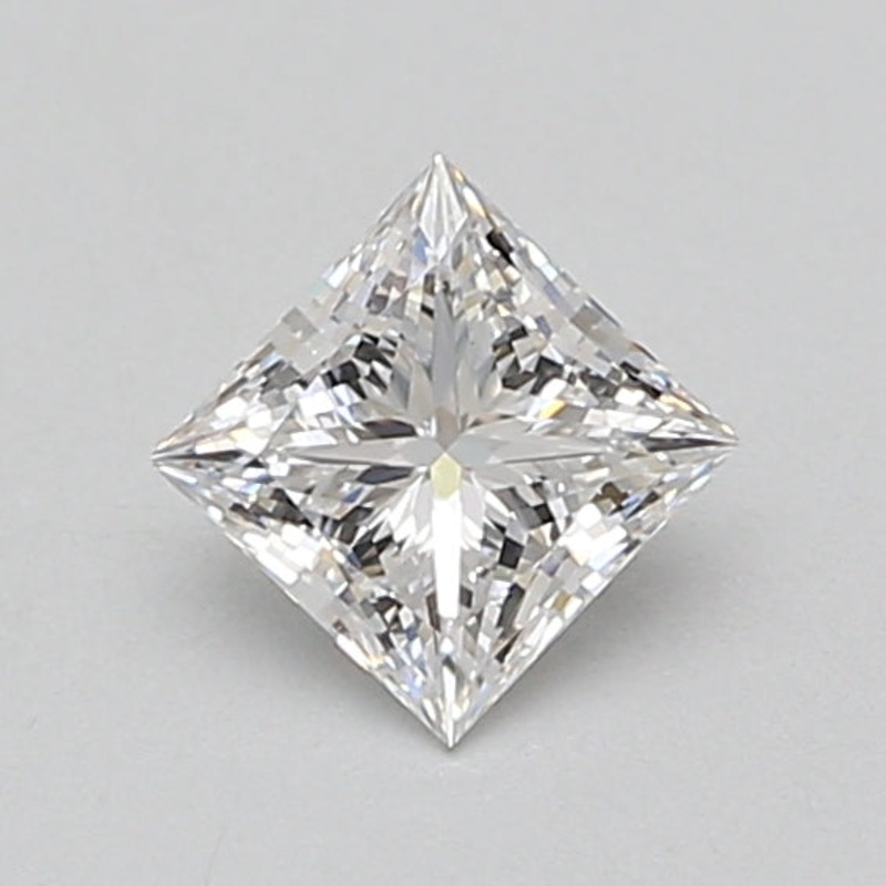 0.73 Ct Princess Lab Diamond  D  IF   IGI
