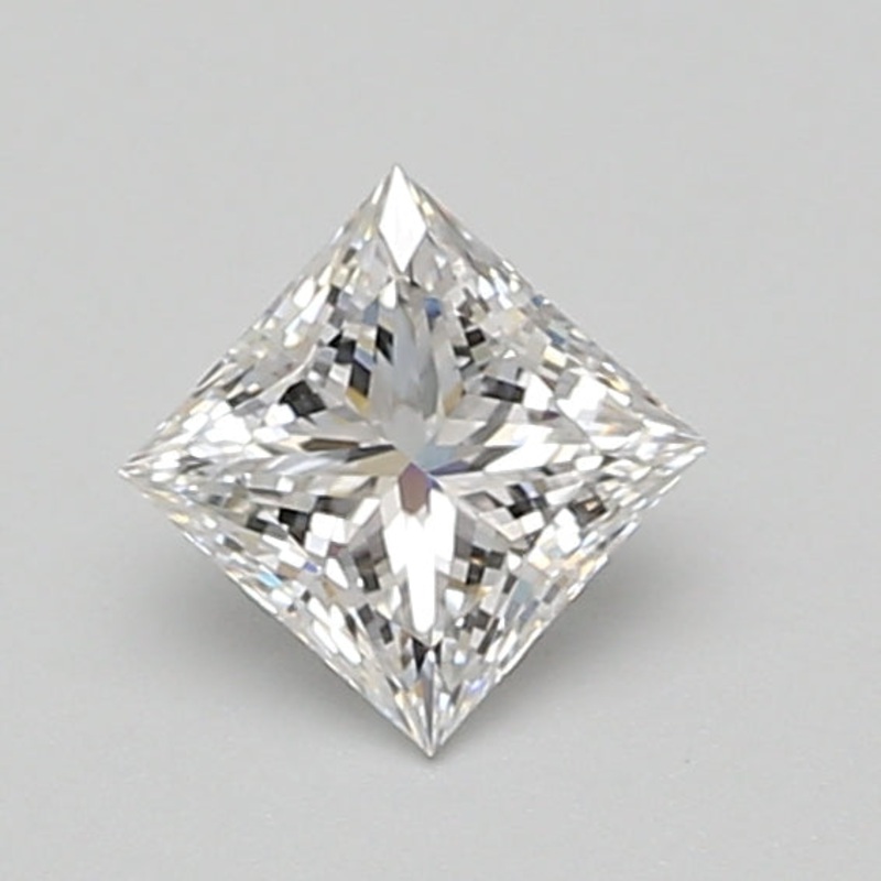 0.73 Ct Princess Lab Diamond  D  VS1   IGI