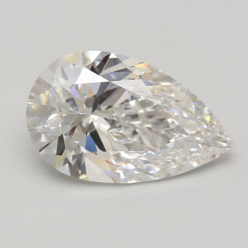 6.04 Ct Pear Lab Diamond  E  VS1   IGI