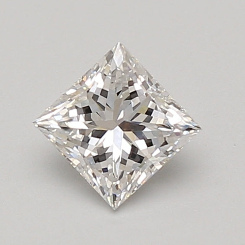 0.73 Ct Princess Lab Diamond  E  VS1   IGI