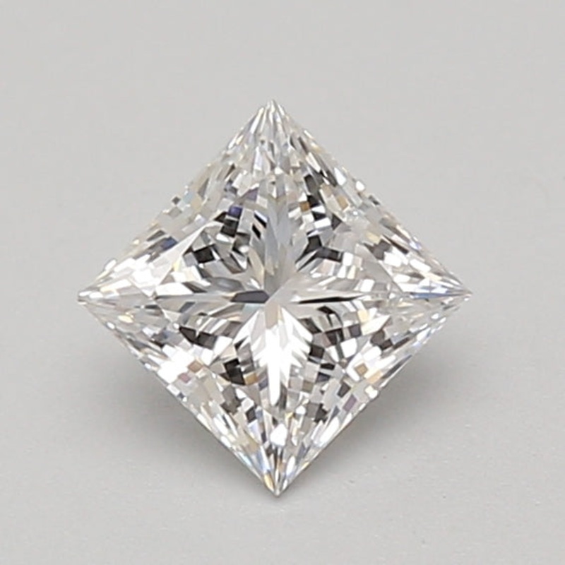 0.74 Ct Princess Lab Diamond  E  VS1   IGI