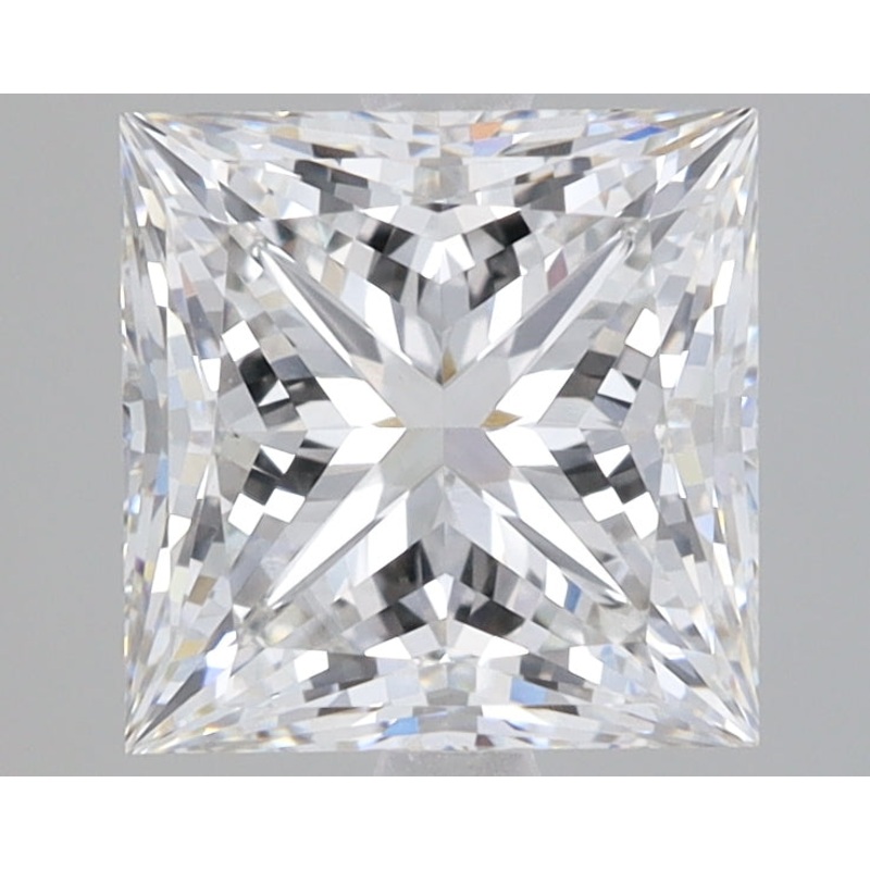 2.54 Ct Princess Lab Diamond  Treated  VS1   GIA