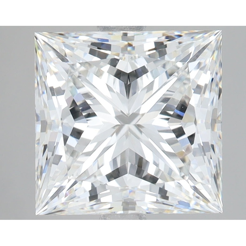 5.03 Ct Princess Lab Diamond  F  VVS2   IGI