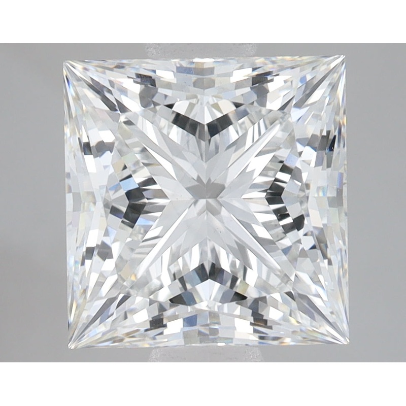 5.04 Ct Princess Lab Diamond  F  VS1   IGI