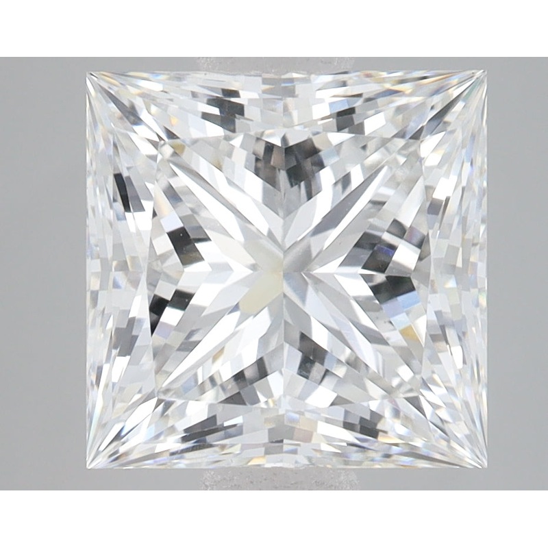 5.05 Ct Princess Lab Diamond  F  VS1   IGI