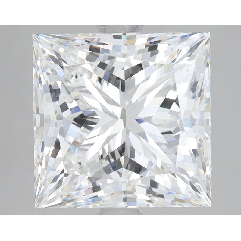 5.08 Ct Princess Lab Diamond  F  VVS2   IGI