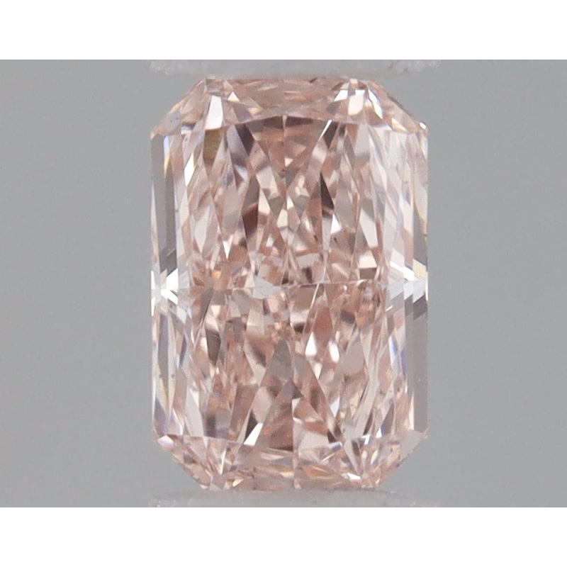 0.32 Ct Radiant Lab Diamond  Fancy Pink  VS1   IGI