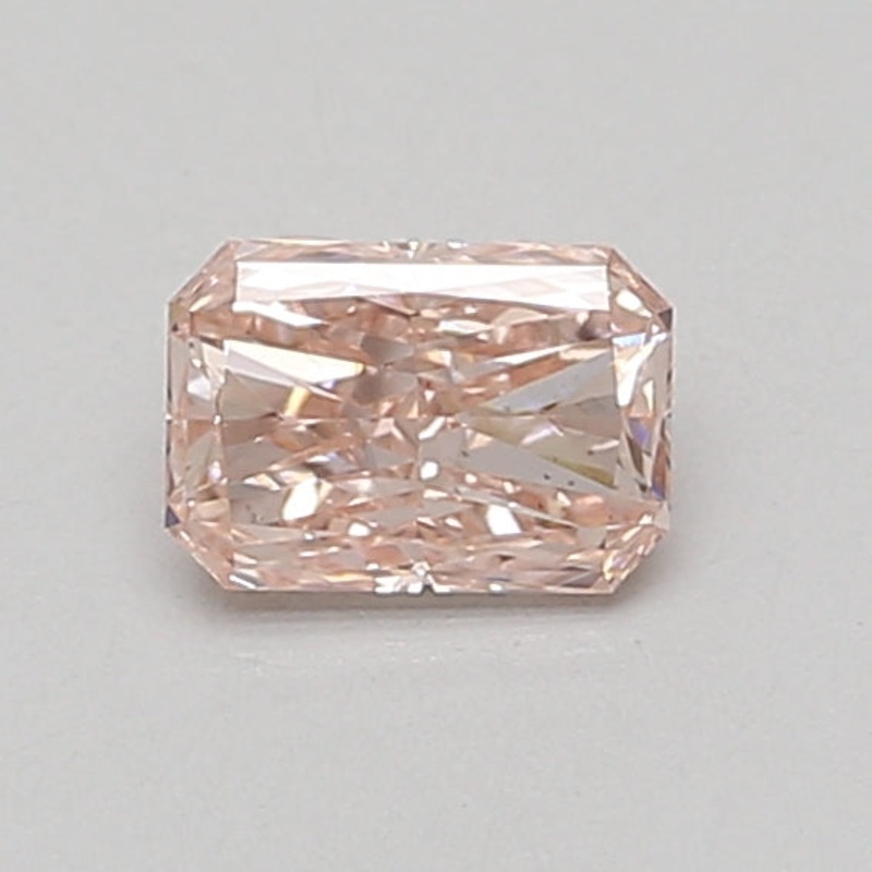 0.5 Ct Radiant Lab Diamond  Fancy Intense Pink  VS2   IGI