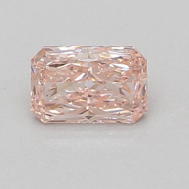 0.78 Ct Radiant Lab Diamond  Fancy Intense Pink  VS2   IGI