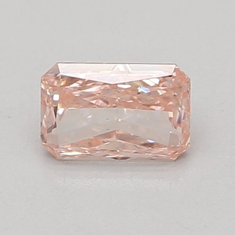 0.86 Ct Radiant Lab Diamond  Fancy Vivid Pink  VS2   IGI