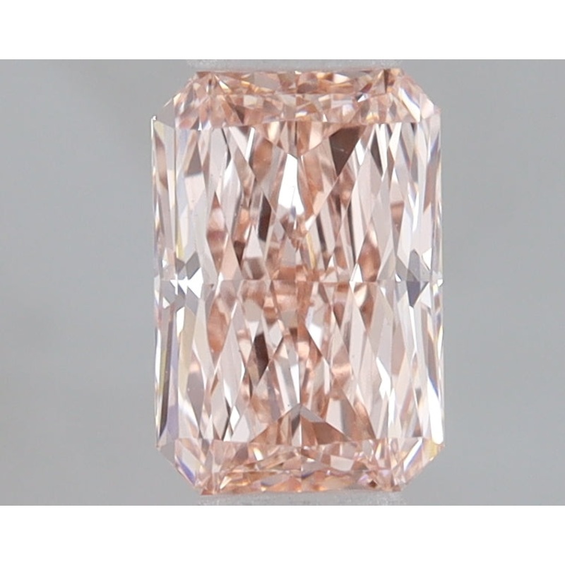 0.94 Ct Radiant Lab Diamond  Fancy Intense Pink  VVS2   IGI
