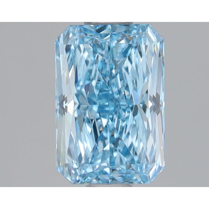 1.01 Ct Radiant Lab Diamond  Fancy Vivid Blue  VS1   IGI