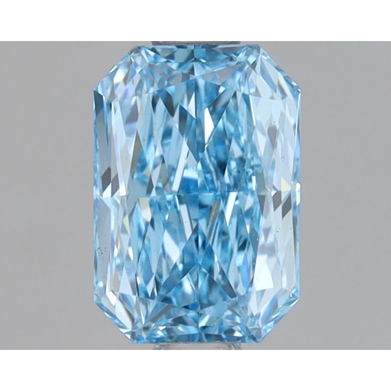 1.03 Ct Radiant Lab Diamond  Fancy Vivid Blue  VS1   IGI